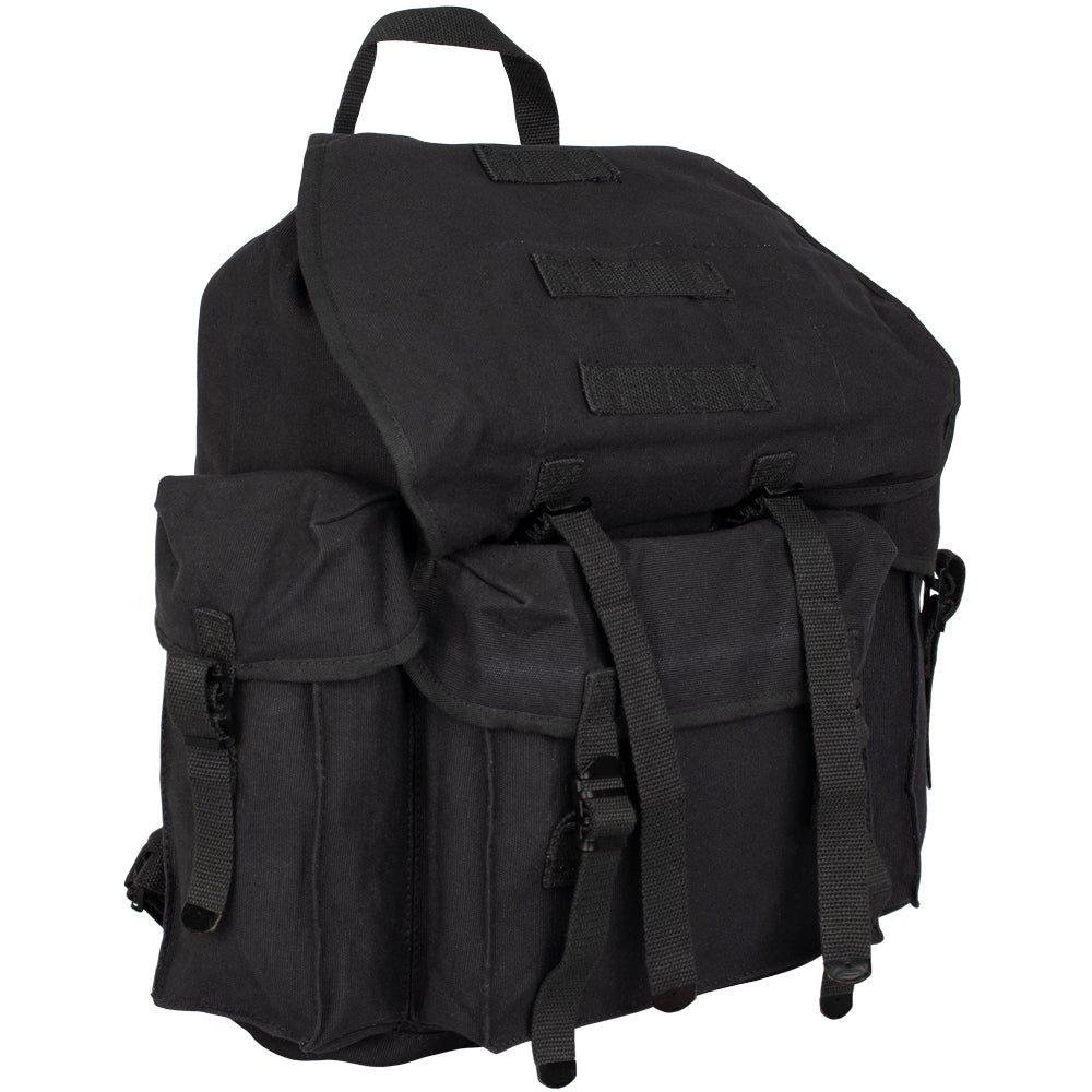 Quarter view of NATO Style Rucksack.