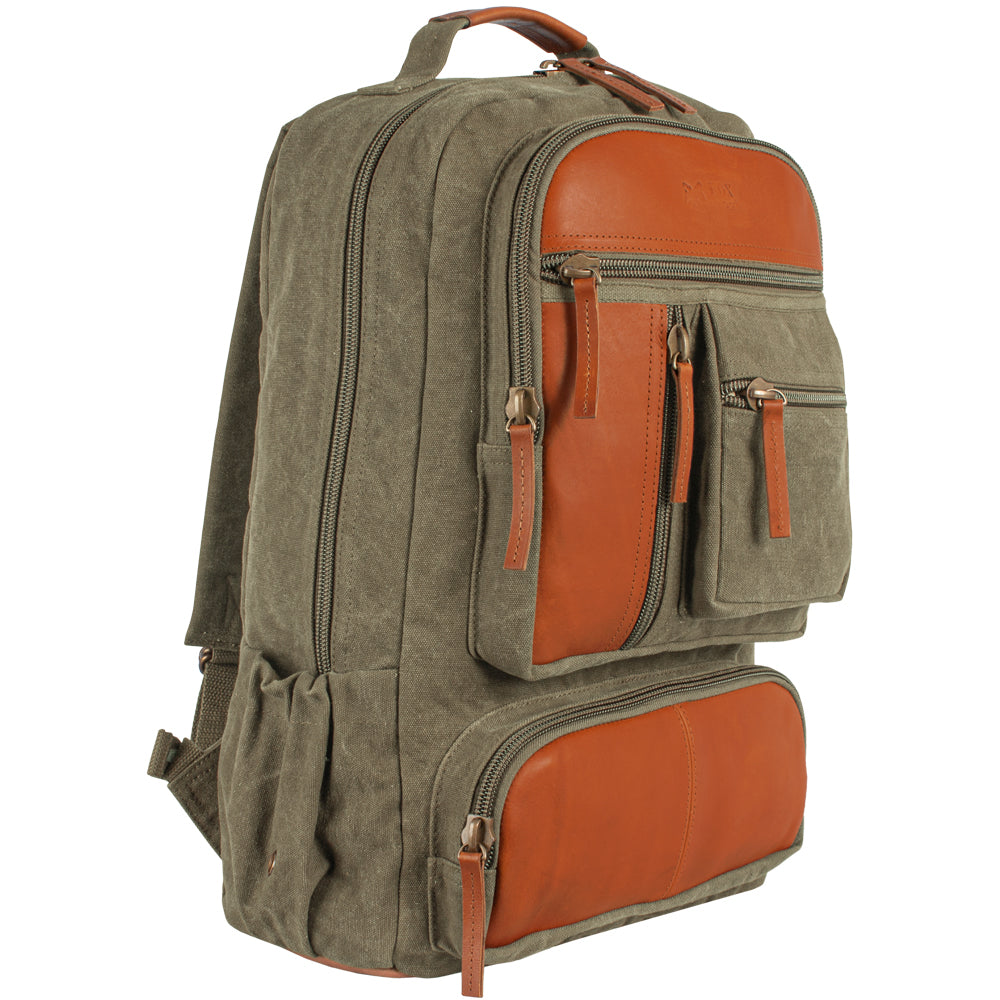 Fox Outdoor Retro Cantabrian Excursion Rucksack Olive Drab