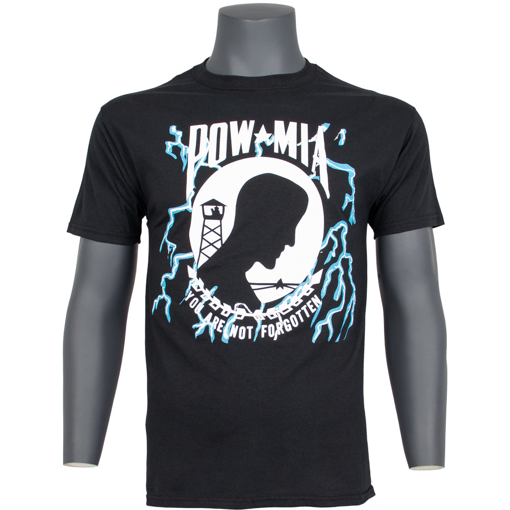 POW/MIA Not Forgotten T-Shirt. 64-46.