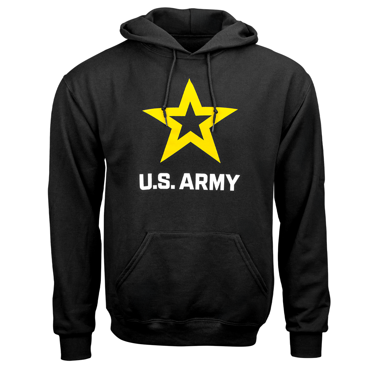 Army Star Pullover Hoodie Sweatshirt