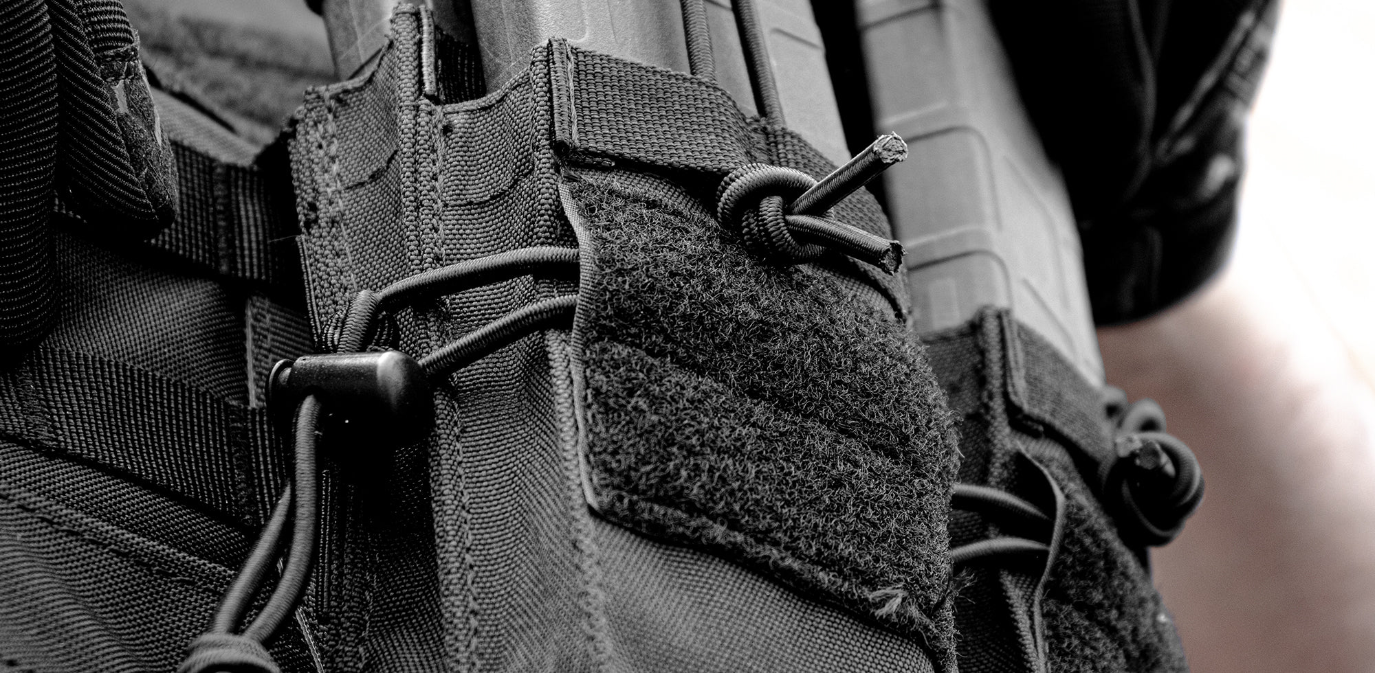 Quad Assault Rifle Mag Stack in black - Shop all Fox Tactical Ammo Pouches