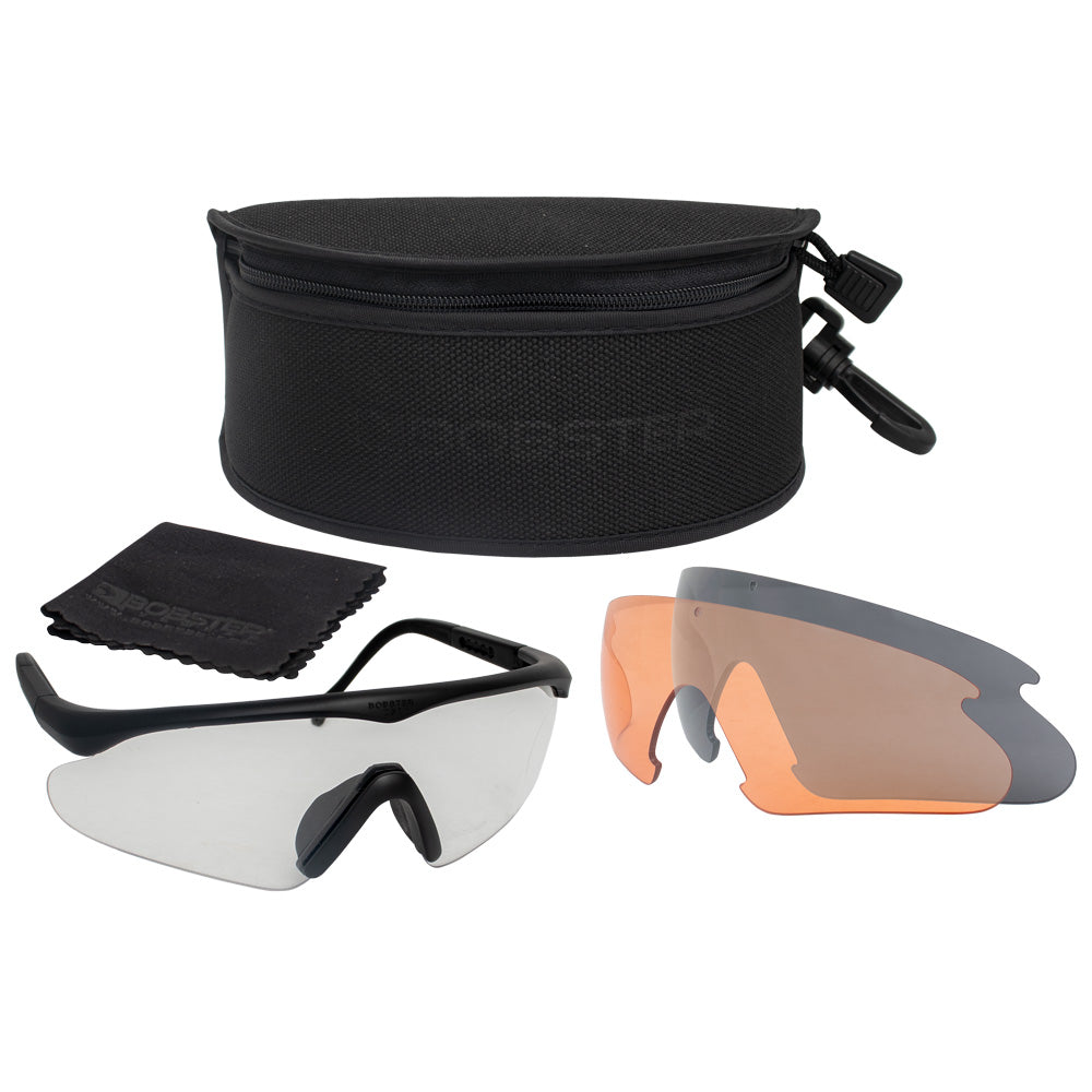 Bobster® ESB Sunglasses with case, wipes and alternate colored lenses.