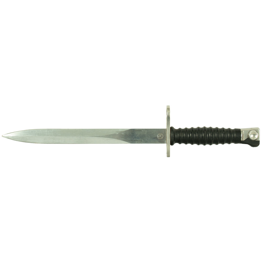 Swiss M57 Bayonet unsheathed.