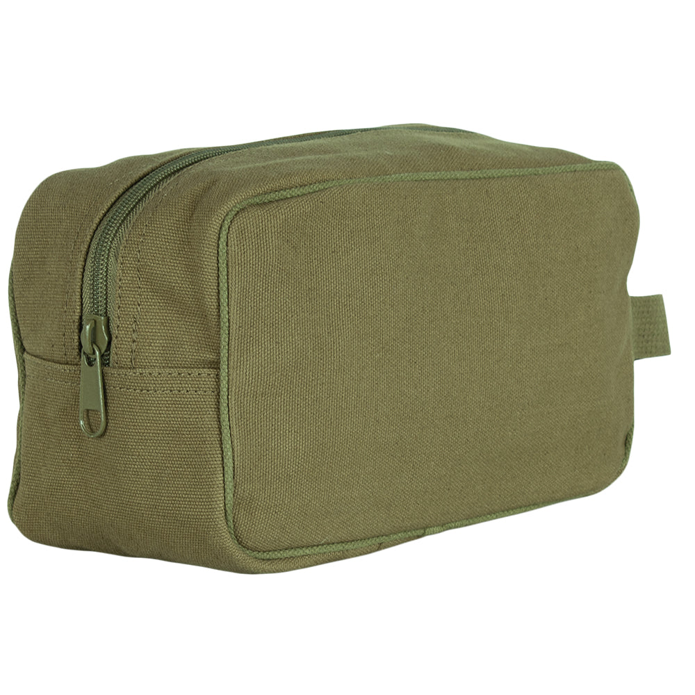 Cotton Canvas Toiletry Organizer