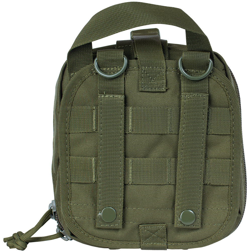 Back of First Responder Active Field Pouch.