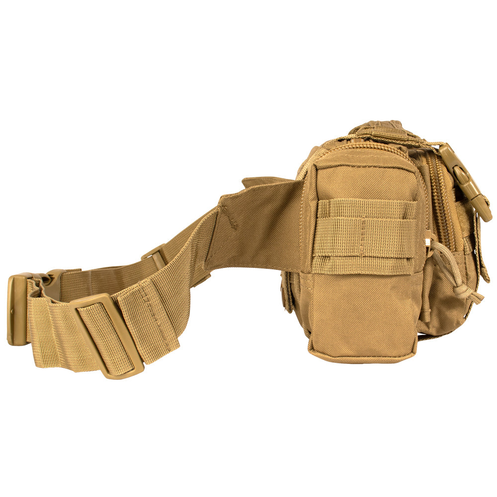 Side of Modular Deployment Bag.
