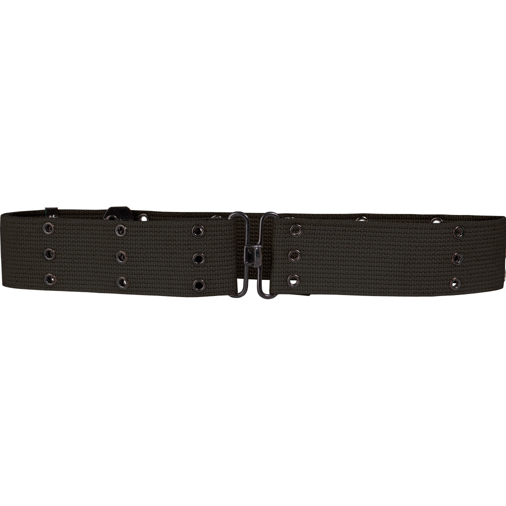 Nylon Pistol Belt with Metal Buckle. 50-11 BLACK