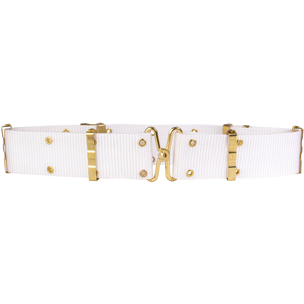 Nylon Pistol Belt with Metal Buckle. 50-16 WH