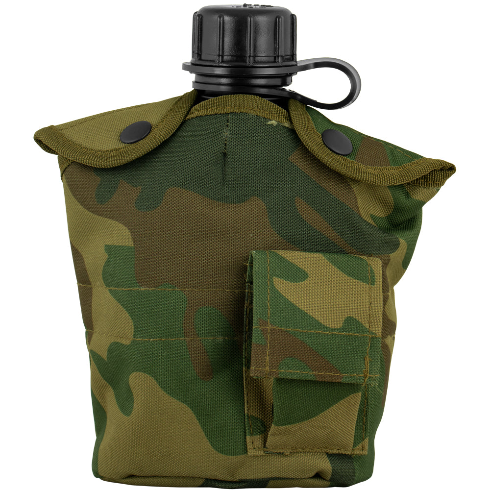 1 Quart Canteen Cover. 53-14 CAMO.