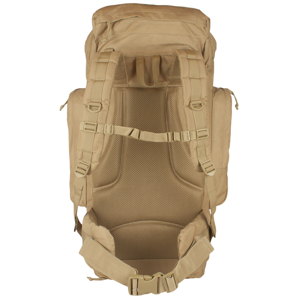 Back of Rio Grande Pack - 75 Liter.