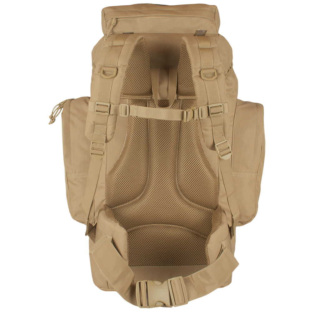 Back of Rio Grande Pack - 45 Liter.