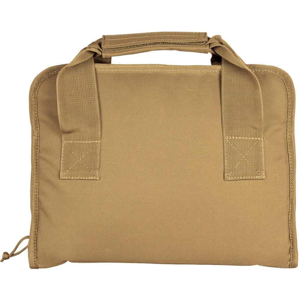 Back of Dual Tactical Pistol Case.