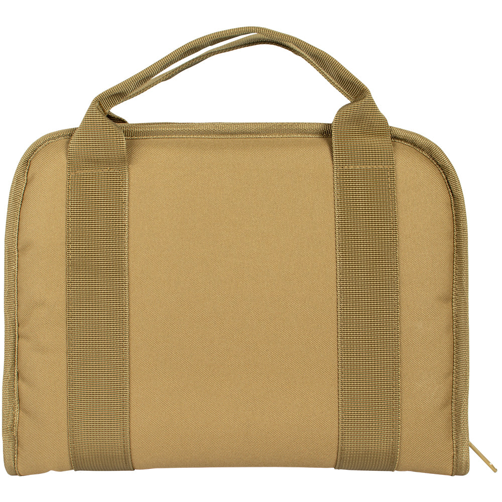 Back of Tactical Pistol Case.