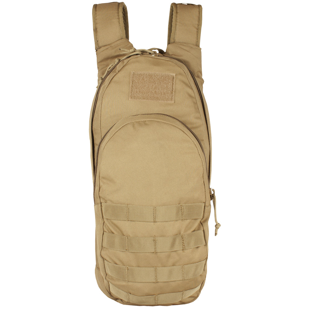 Front of Compact Modular Hydration Pack.
