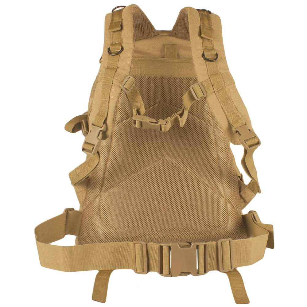 Back of Large Transport Pack.