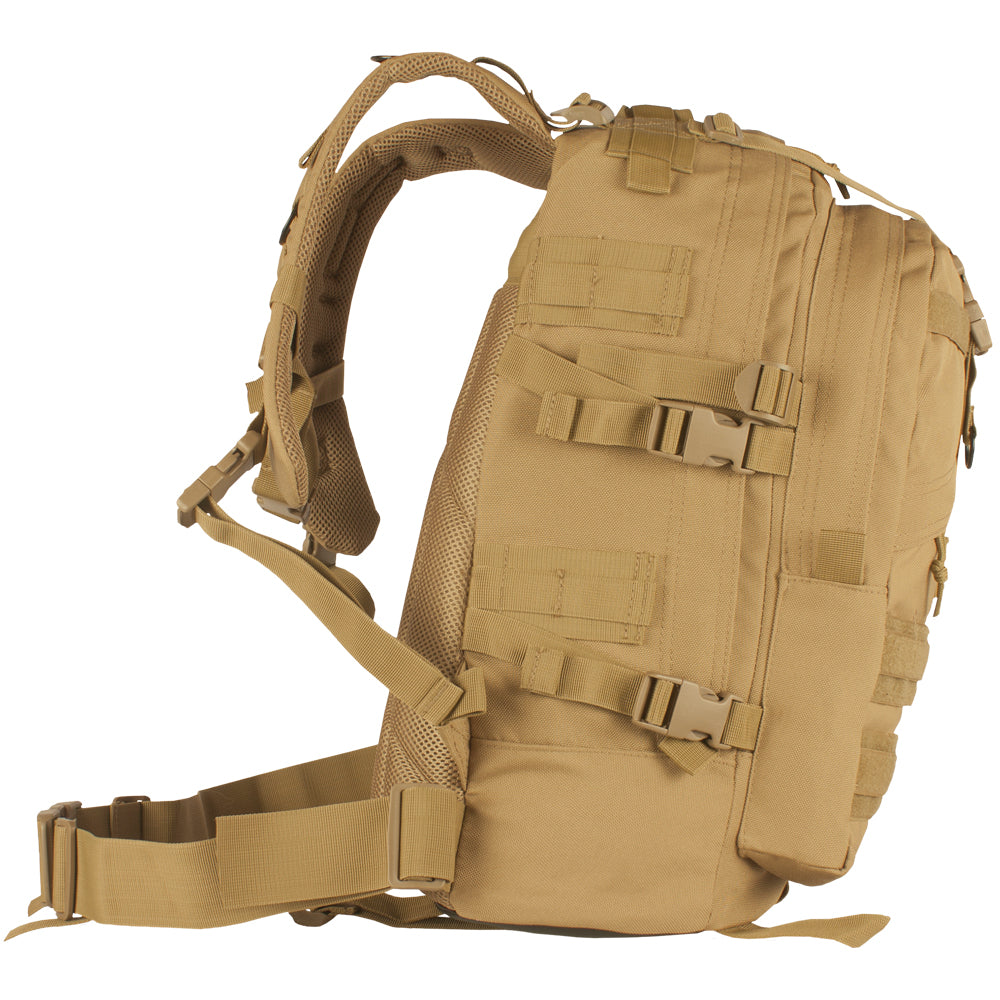 Side of Large Transport Pack.
