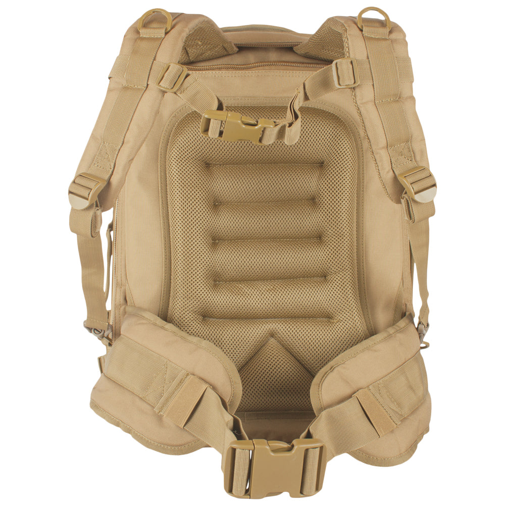 Backk of Jumbo Modular Field Pack.