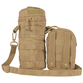 Hydration Carrier Pouch next to detached front pouch.