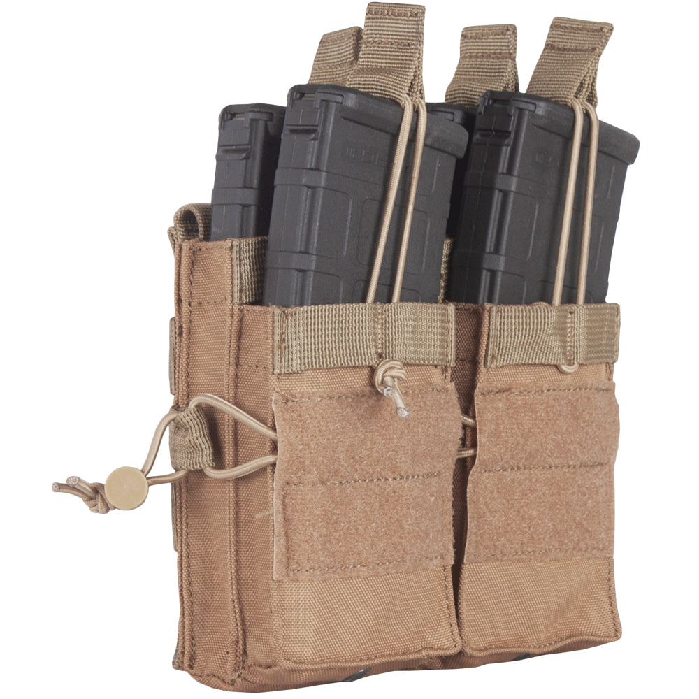 Quarter angle of Quad AR Mag Stack.