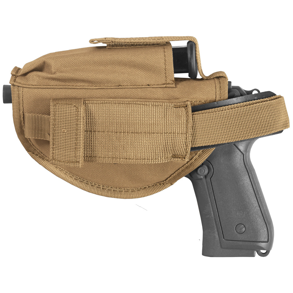 Back of Ambidextrous Belt Holster. 