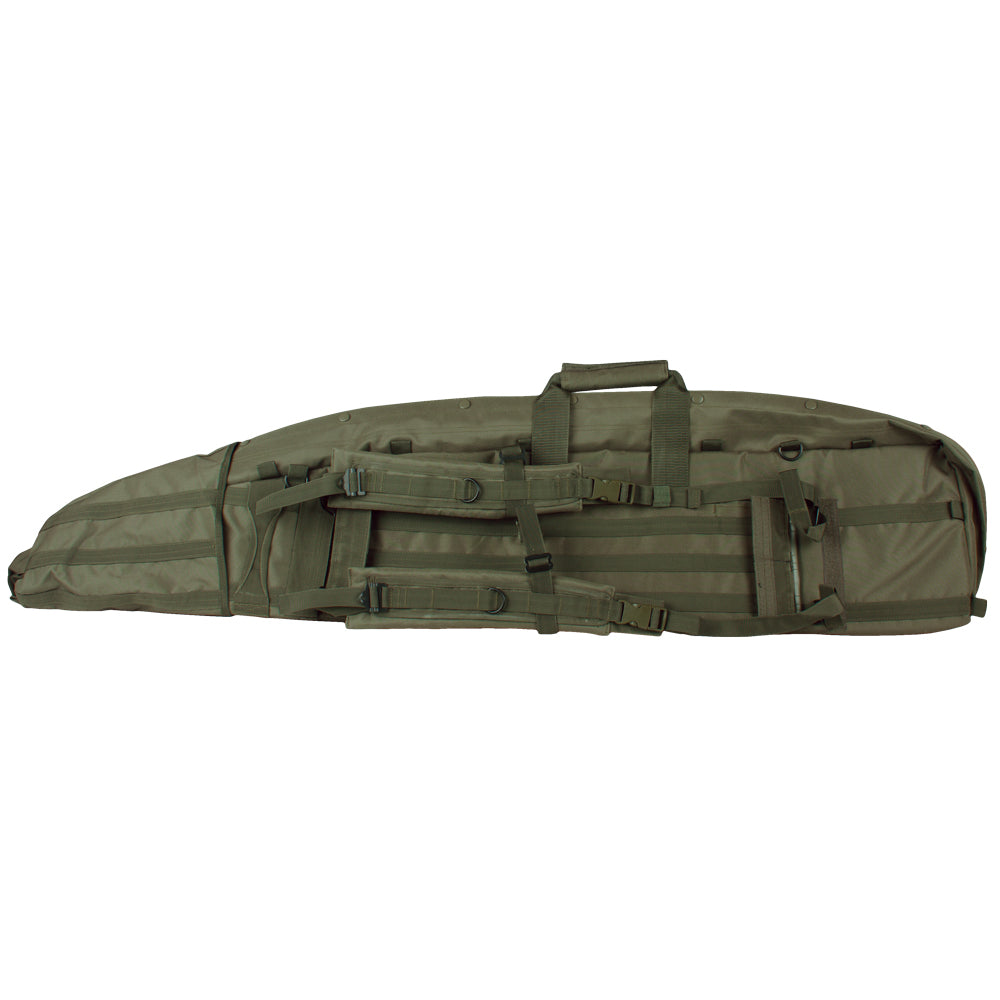 Back of Tactical Drag Bag.