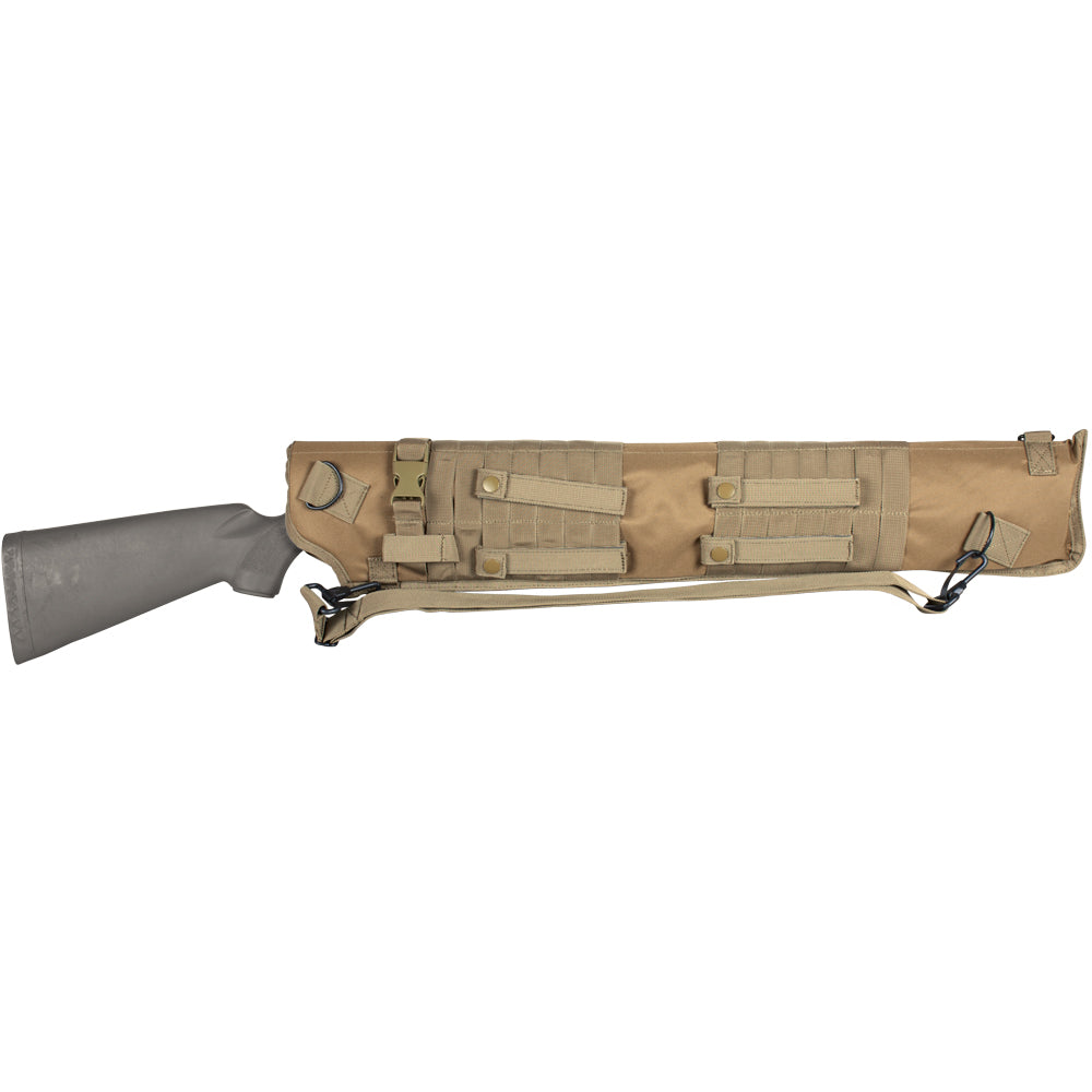 Back of Tactical Shotgun Scabbard. 