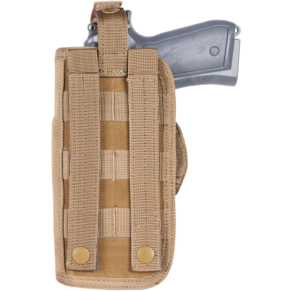 Back of Cyclone Vertical-Mount Modular Holster. 