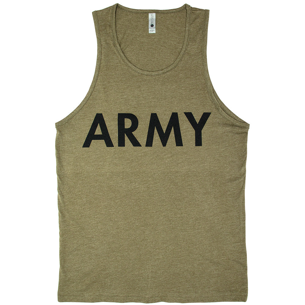 Classic Workout Top - Army Green
