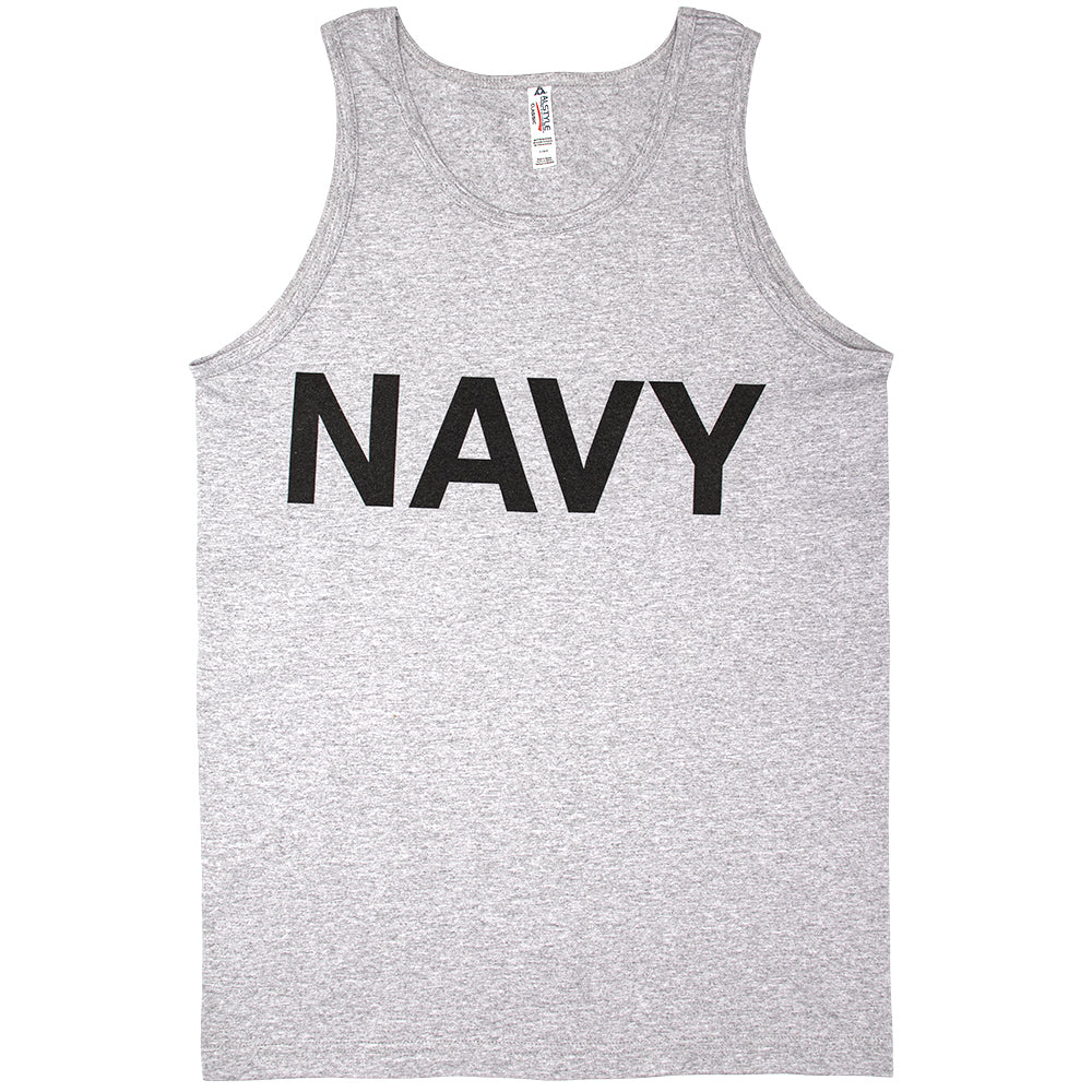 Navy Tank Top. 64-70 XL