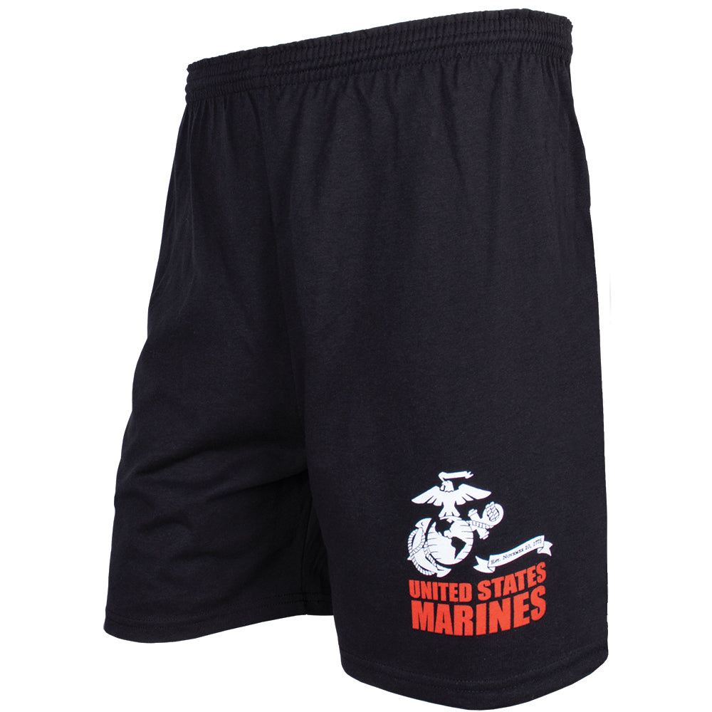 Marines Eagle Running Shorts. 64-7941 S