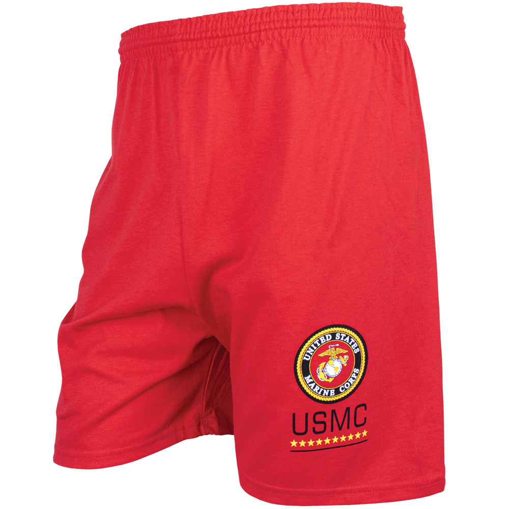 U.S.M.C Logo Running Shorts. 64-7992 S