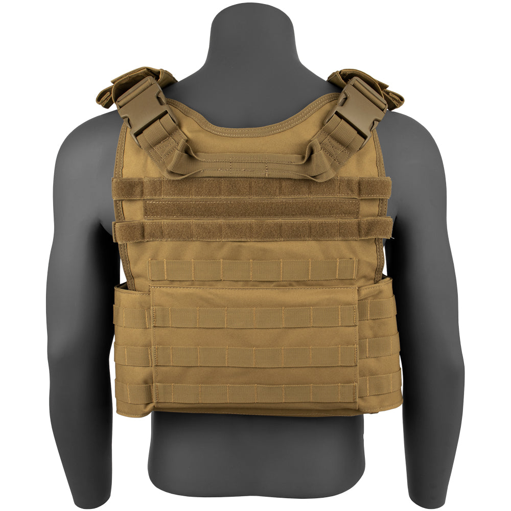 Back of Vital Plate Carrier Vest.