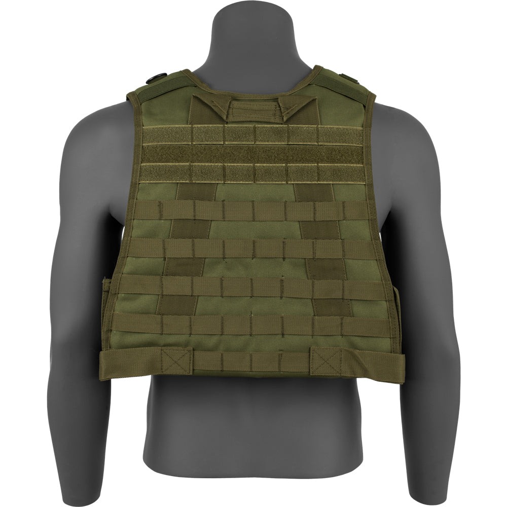 Back of Gen II Modular Plate Carrier Vest.