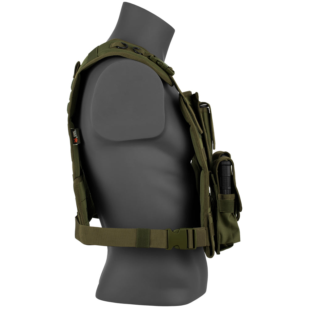 Side of Gen II Modular Plate Carrier Vest.