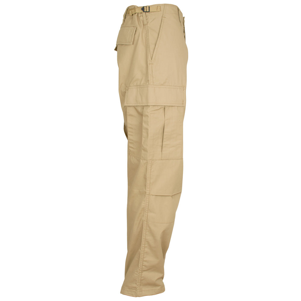 Side of BDU Pants. 