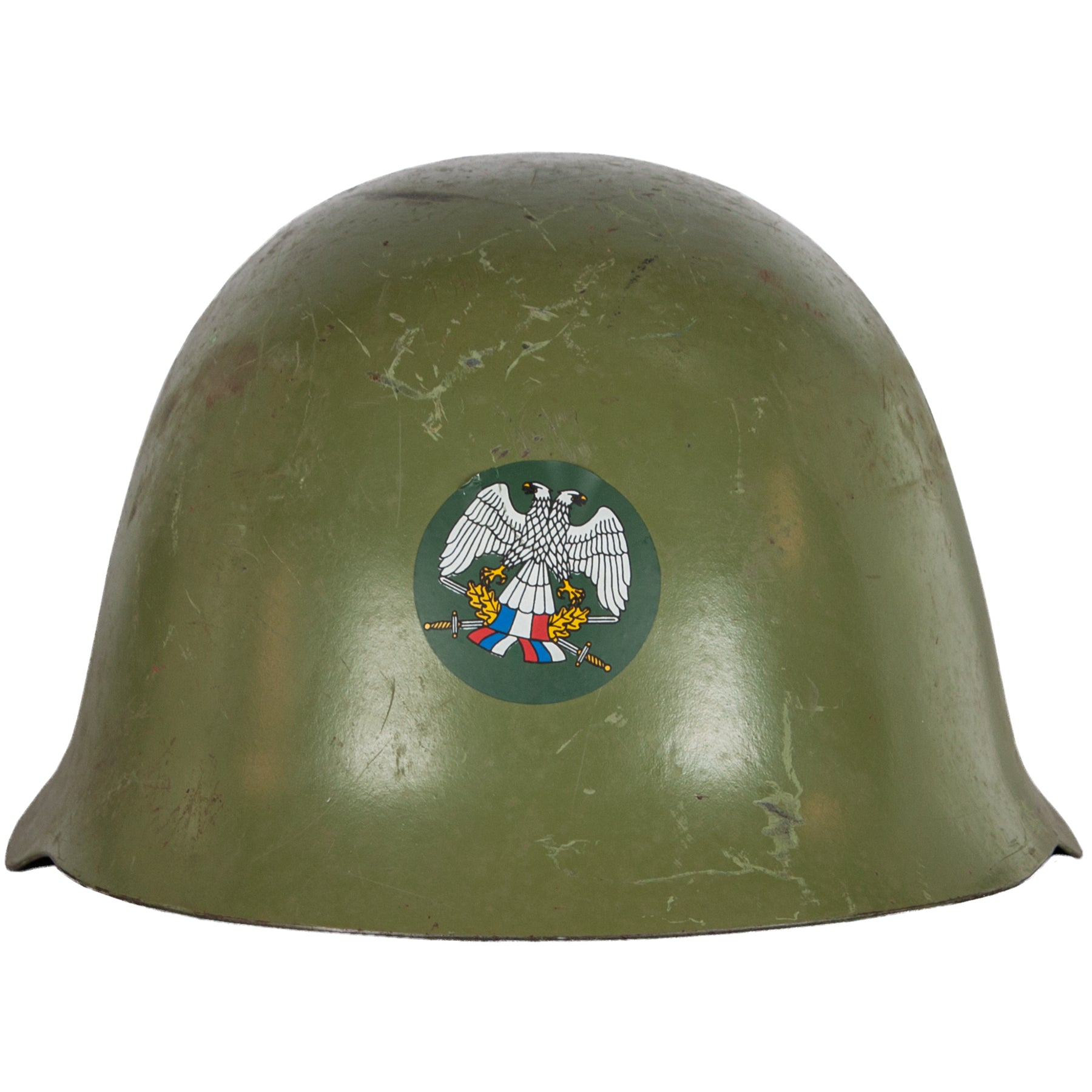 Front of Serbian Paratrooper Helmet. 94-132