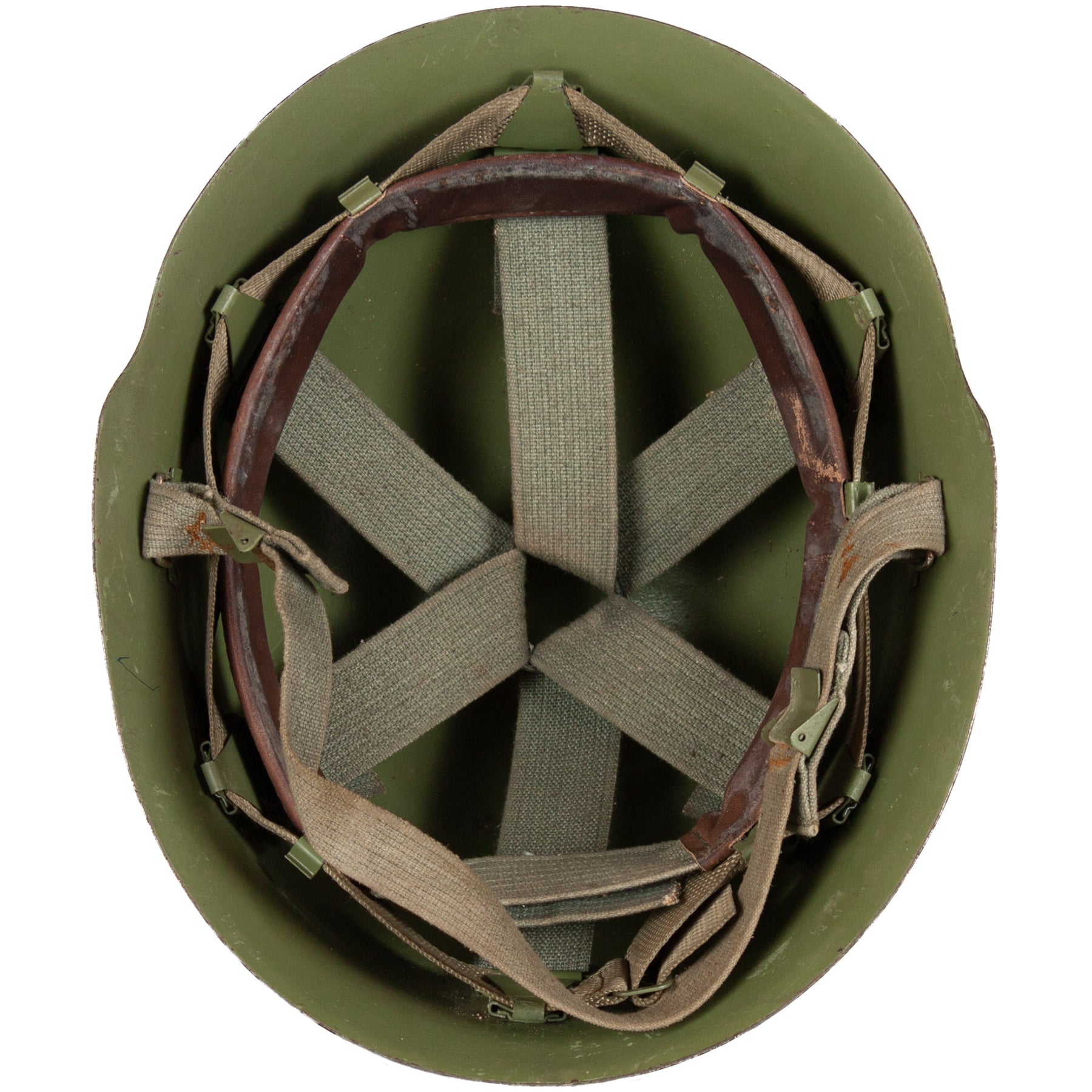 Interior of Serbian Paratrooper Helmet. 94-132