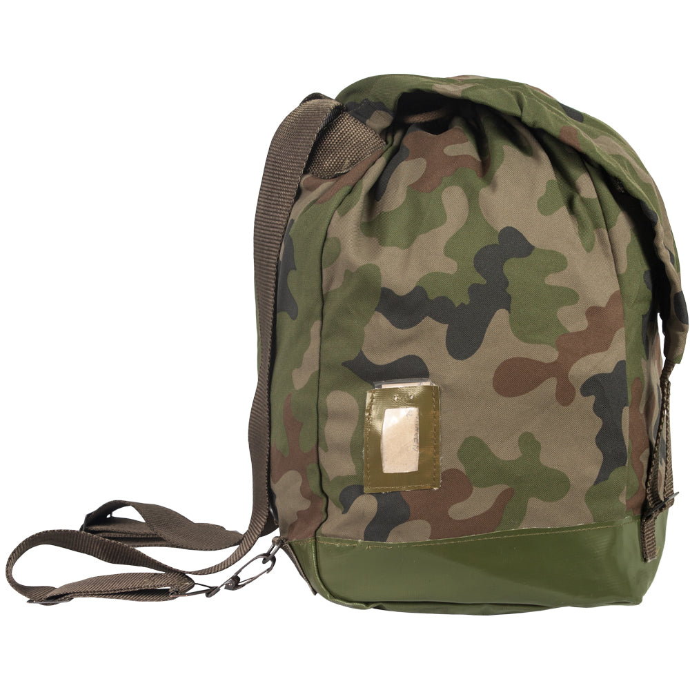 Side of Polish M93 Camo Rucksack. 94-54