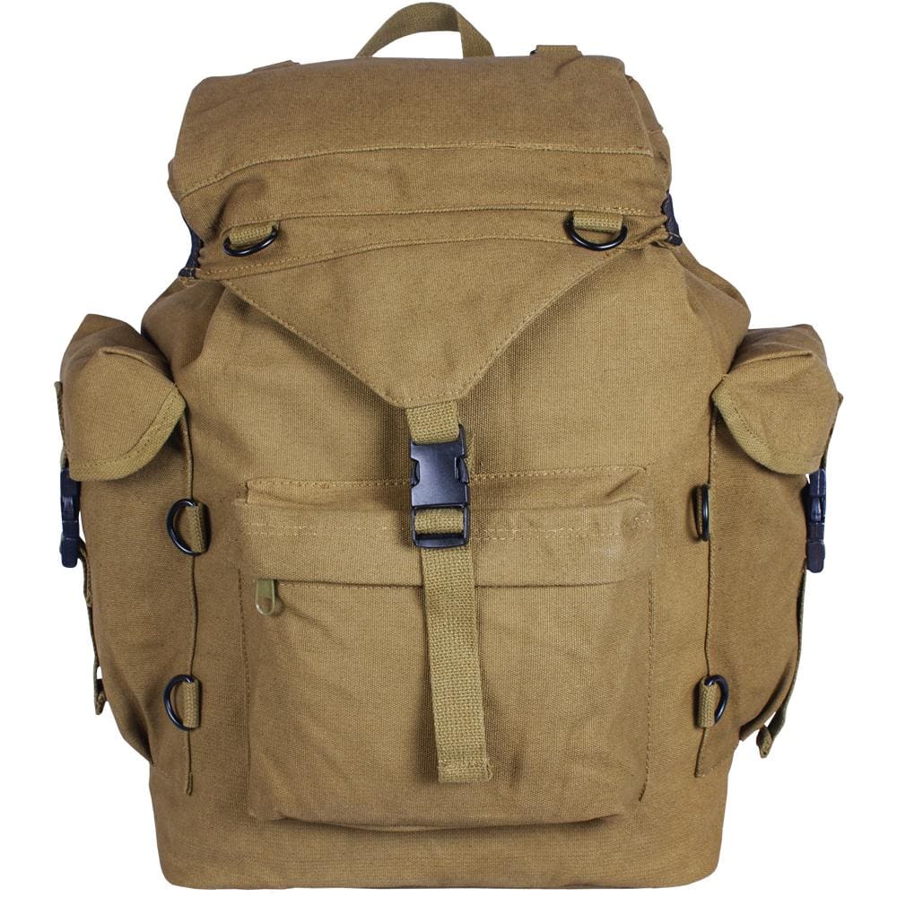 Front of Australian Style Rucksack.
