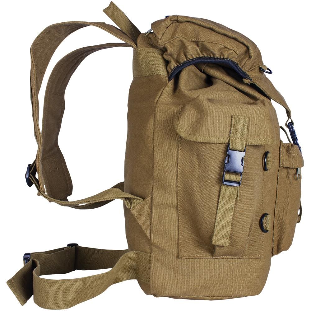 Side of Australian Style Rucksack. 