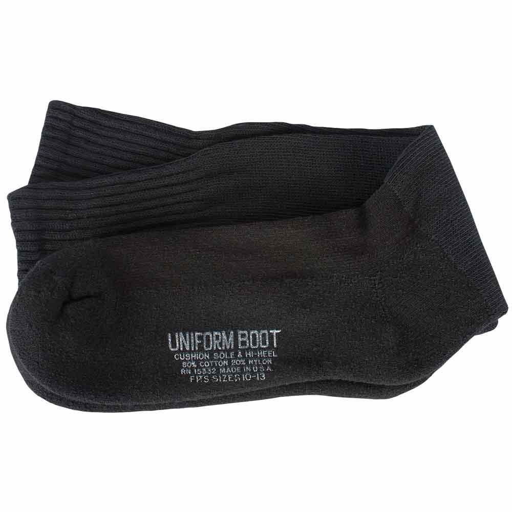 Folded Cotton Cushion Sole Socks.
