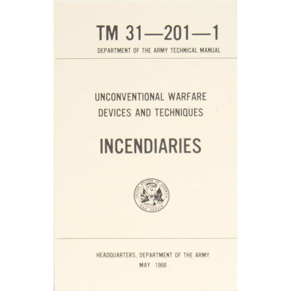 Incendiaries Technical Manual. 59-51
