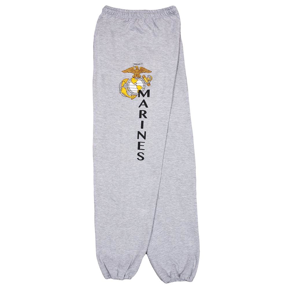 http://foxoutdoor.com/cdn/shop/products/marines-logo-heather-grey-sweatpants-clothing-color-imprinted-in-the-usa-fox-outdoor-products-sweatpant-sock-pants_338.jpg?v=1652367488
