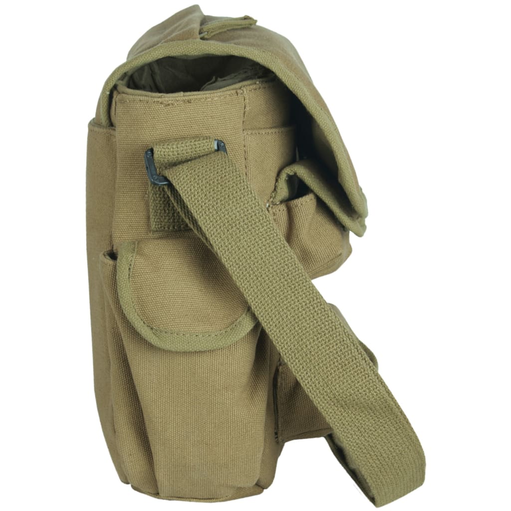 Side of Messenger Bag.