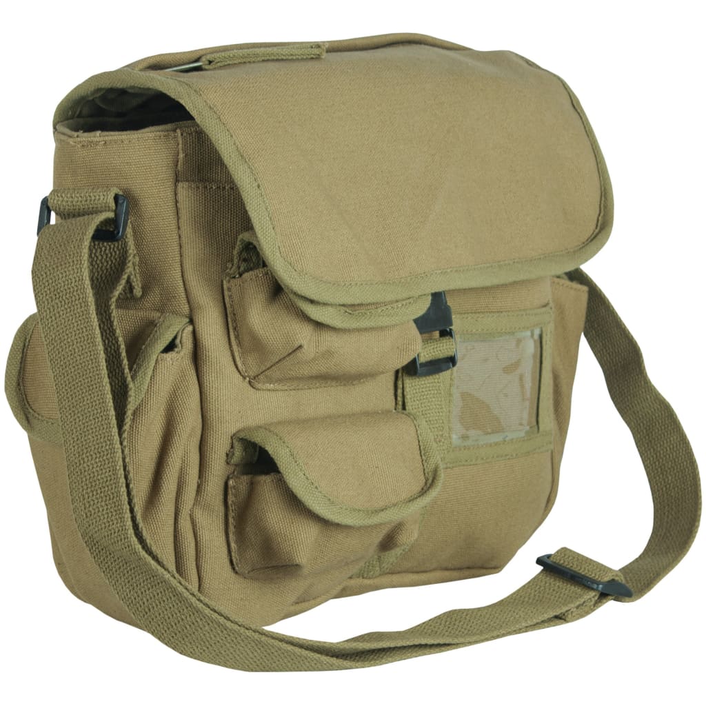 Quarter view of Messenger Bag.