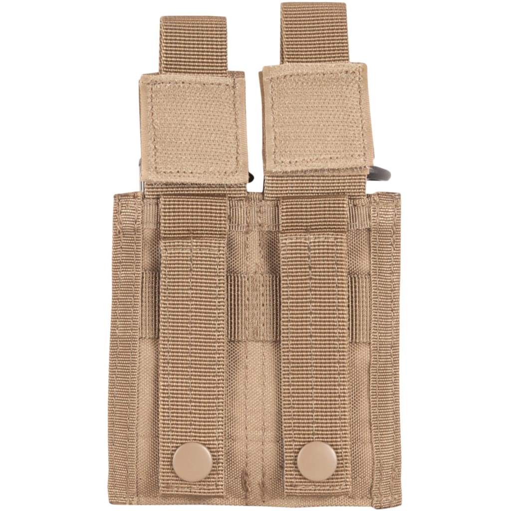 Back of Dual Pistol Quick Deploy Mag Pouch.