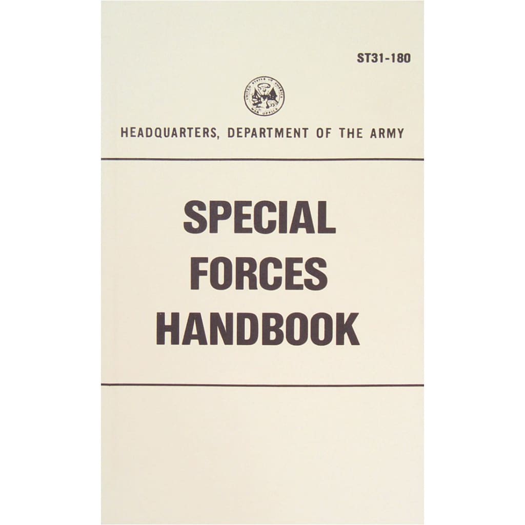 Special Forces Handbook. 59-425