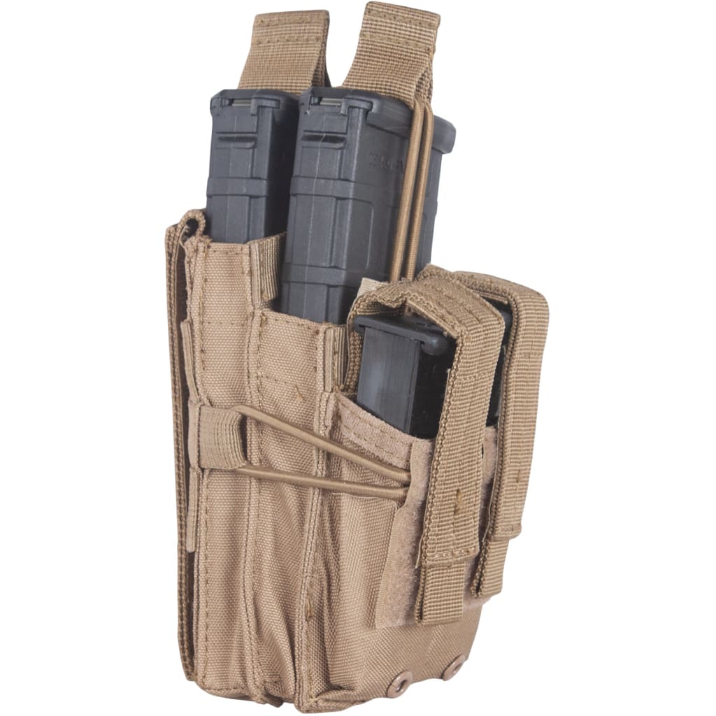 Quarter angle of Dual Tactical Quick Stack.