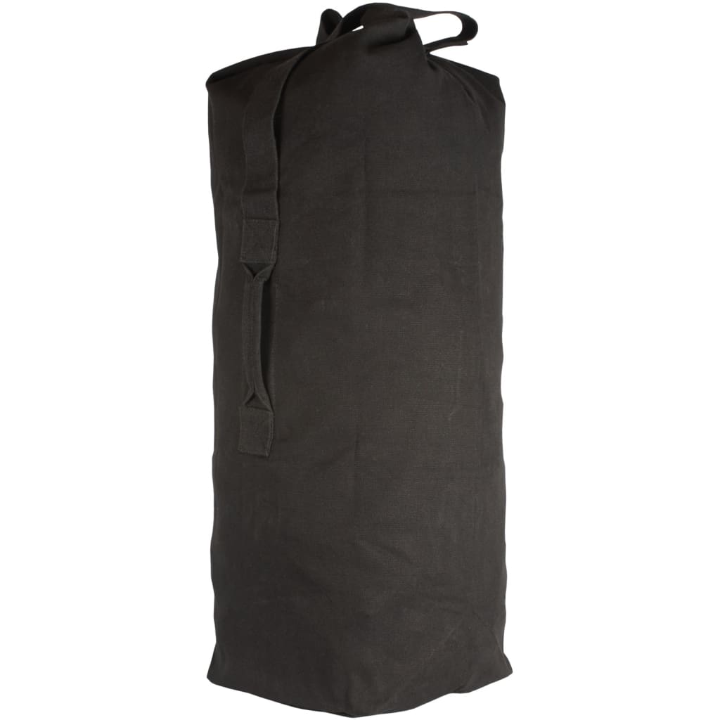 Top Load Duffel Bag. 40-13 BLACK