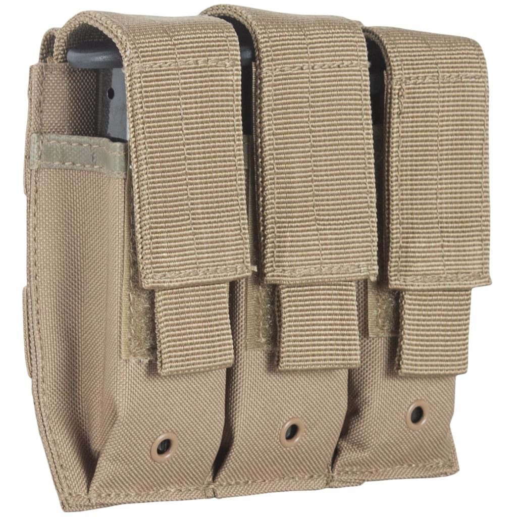 Quarter angle of Triple Pistol Mag Pouch.